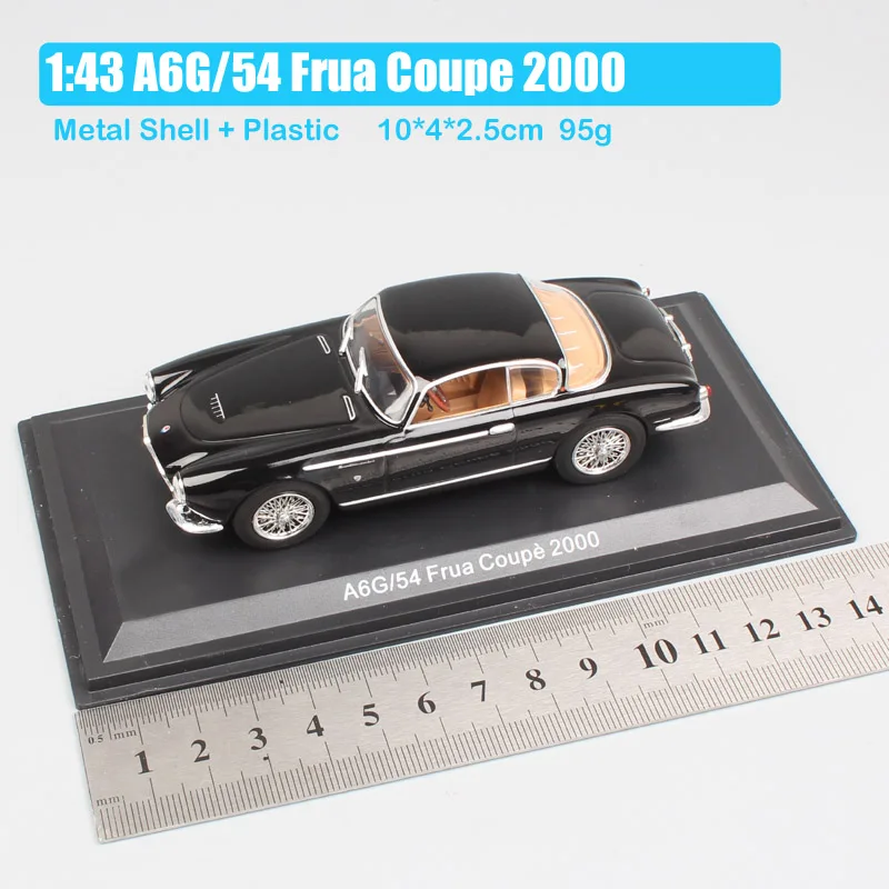 Мальчики 1:43 Масштаб Винтаж A6G 1954 Pietro Frua grand tourers автомобили гоночный Спорт купе 2000 реплики литья под давлением модель автомобиля игрушка