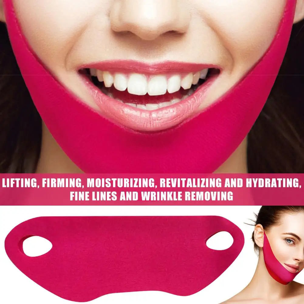 

5PCS V Shape Lift Up Belt Face Lifting Firming Mask V-Line Cheek Chin Slimming Mask For Weight Loss Skin Care Beauty Tool New