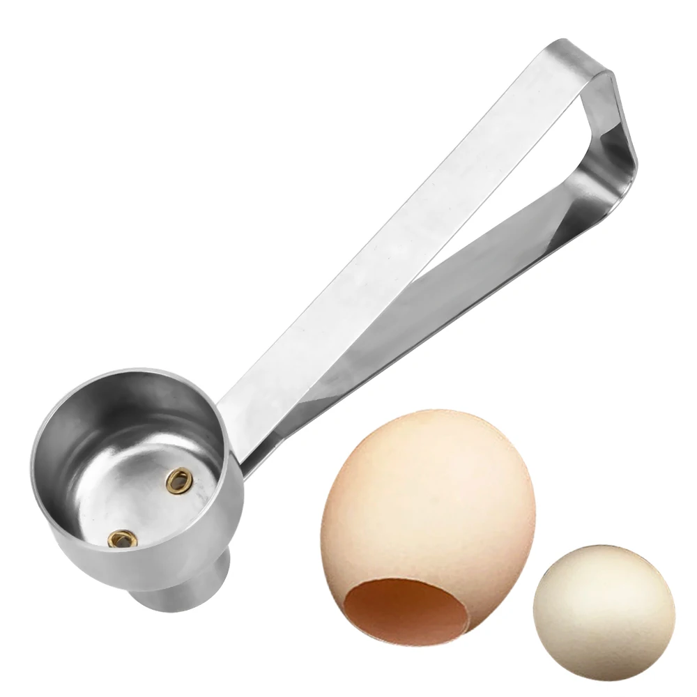 HOOMIN из нержавеющей стали нож для яиц ножницы для открывания яиц резак для яиц верхушка оболочки Cracker кухонные инструменты, гаджеты