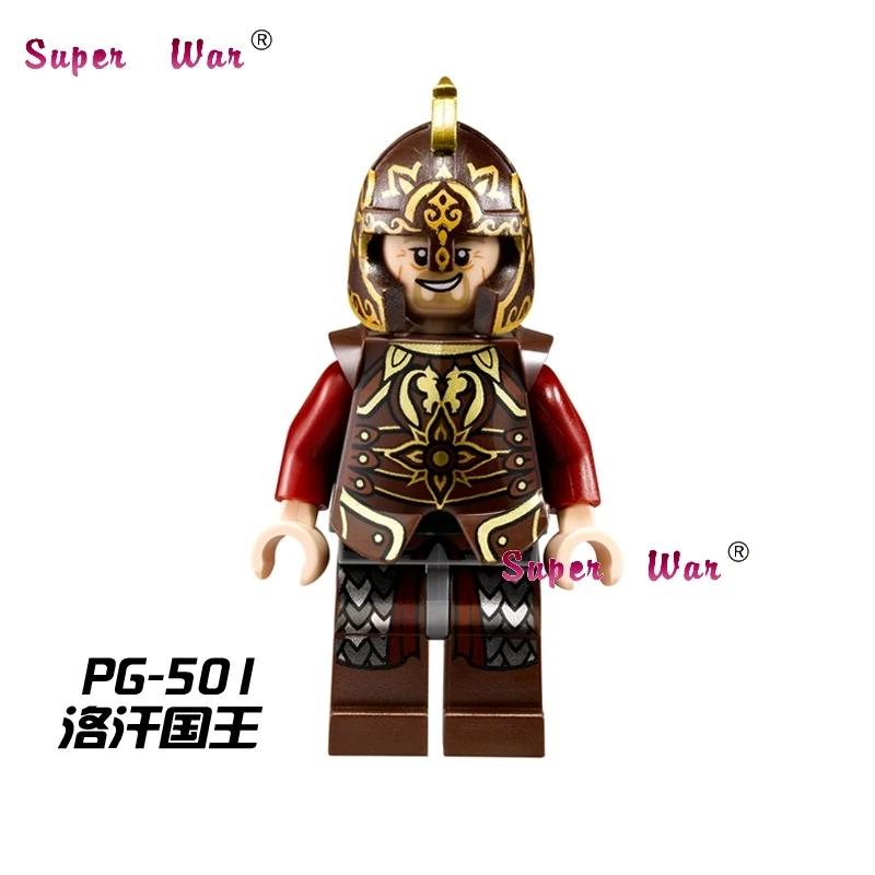

1PCS star wars King Theoden Lord of the Rings LOTR building blocks action sets model bricks toys for children