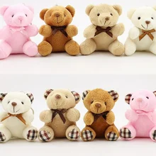 2 дизайна-маленький 10 см Брелок Плюшевый медведь игрушки, чучело кукла игрушка