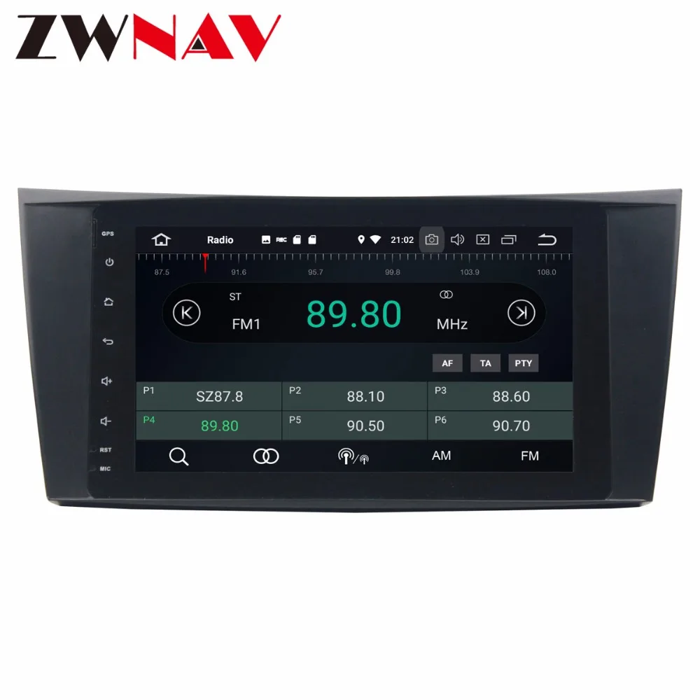 Excellent 4+32G 2Din Android 8.0 Car DVD Player unit For Mercedes Benz E-Class W211/CLS W219/G-Class W463 Radio GPS Navigation auto stereo 3