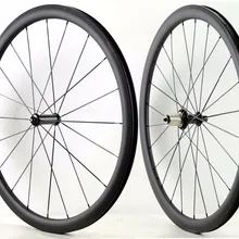 700C 38 мм Глубина карбоновые колеса с фокусным расстоянием 25 мм ширина Трубчатые/покрышка для велосипеда с дисковыми тормозами с R36 керамическая втулка sapim cx-ray спиц