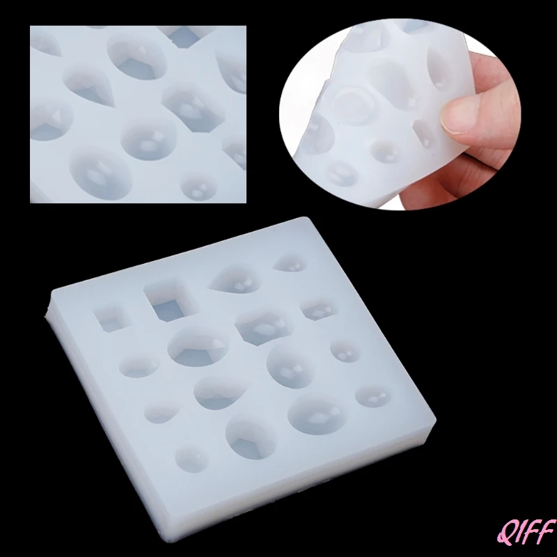 

DIY Silicone Pendant Mold Making Jewelry For Resin Necklace Mould Craft Tool New