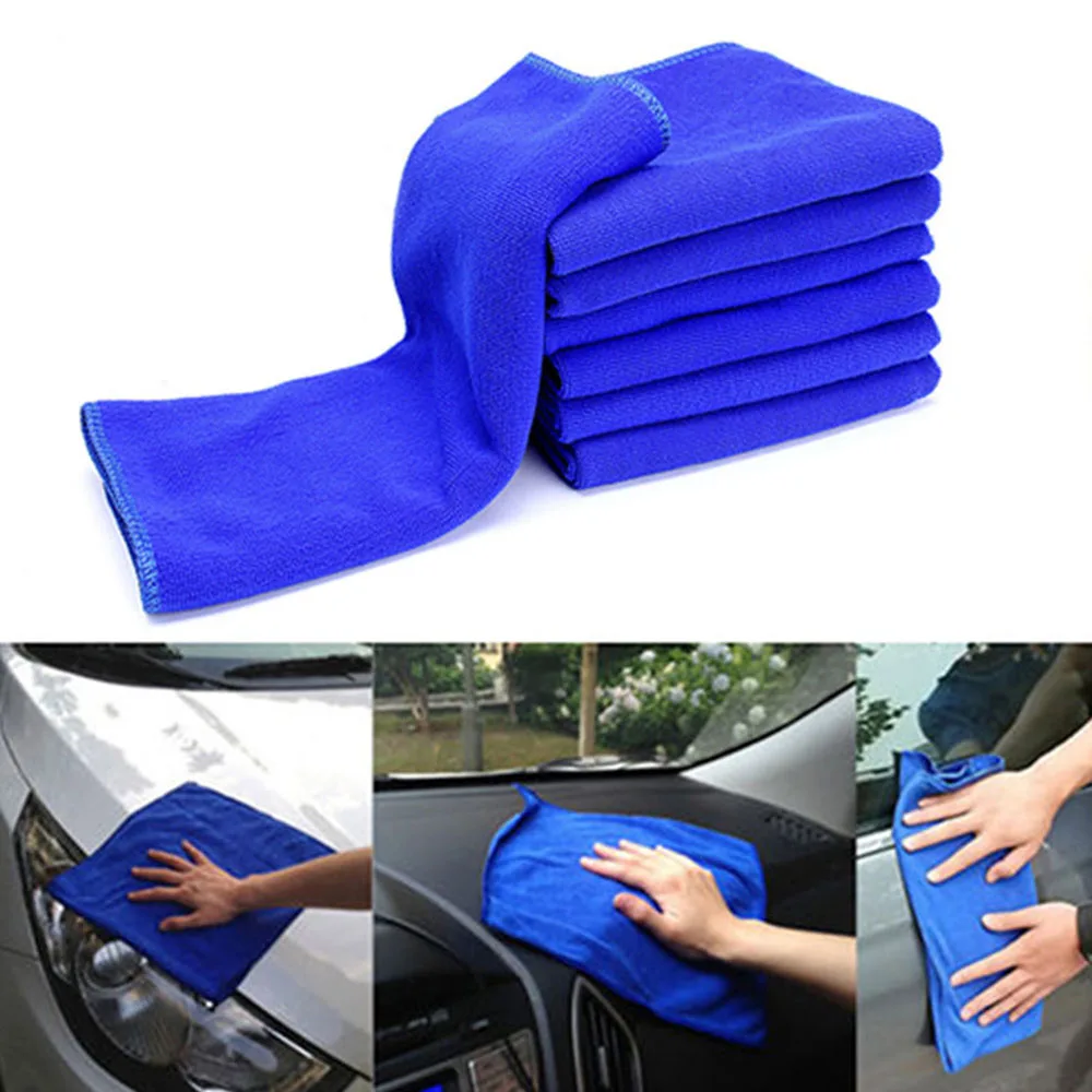 1 pc70x30 микрофибры Полотенца автомобилей Велоспорт дома Кухня абсорбент Clean Wash ткань
