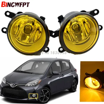 

2pcs/set (Left + right) Car Styling High quaity Halogen Lamps Fog Light For Toyota Yaris 2015 2016 2017