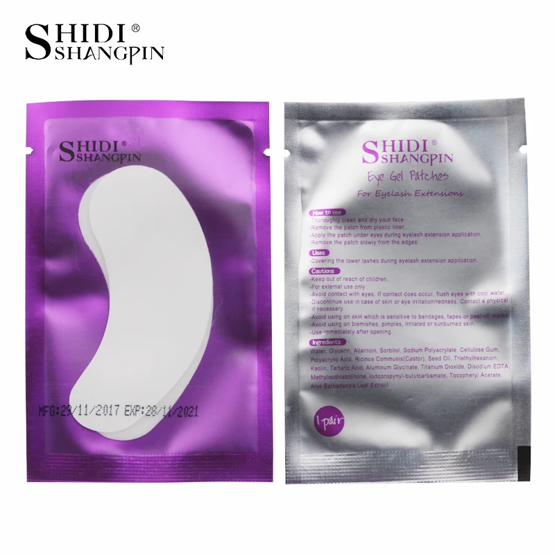 

Hot 10 pairs/set Eyelash Extensions Pads profession Lash Eyelash Extension Paper Patches Eye Tips Sticker Wraps makeup tools