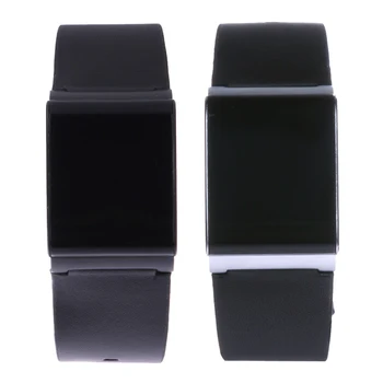 

Fashion Smart Watches X9 Plus BLE 4.0 Heart Rate Monitor Blood Pressure Oxygen Smart Bracelet with Rubber Band Black/White
