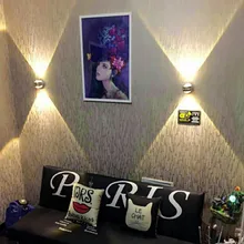 Современная Простота креативная светодиодная прикроватная Спальня бар прохода гостиная фон настенный светильник