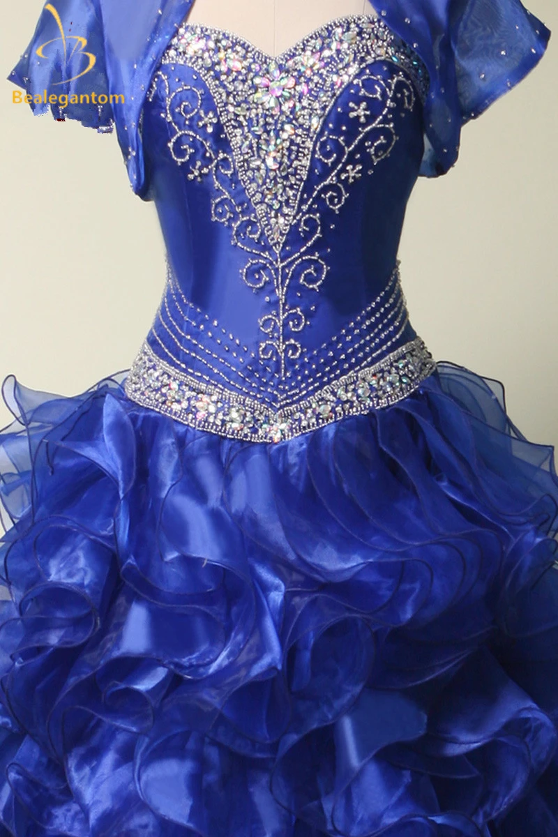 Высокое качество военно-морской флот голубое праздничное платье бальные платья Милая бисером сладкий 16 платье 15 лет Vestidos De 15 Anos QA414