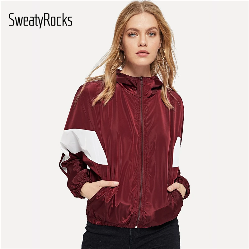 Women's Solid Color Hooded Zipper Knitwear Autumn Winter