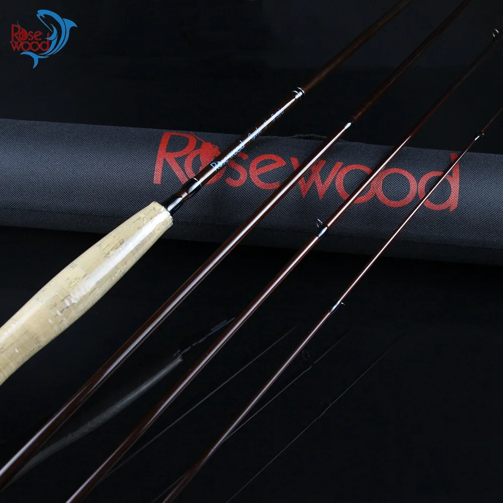 RoseWood 2,7 m удочка среднего действия из углеродного волокна Nymph Fly рыболовная удочка 4 секции с дуральной трубкой переносная удочка