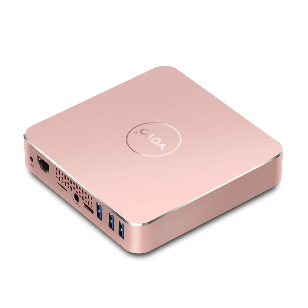 Хит продаж пальмовый компьютер VOYO для Mac Mini PC Intel Celeron N4200U 4G/8G 120G SSD N3450 только 0 4 кг