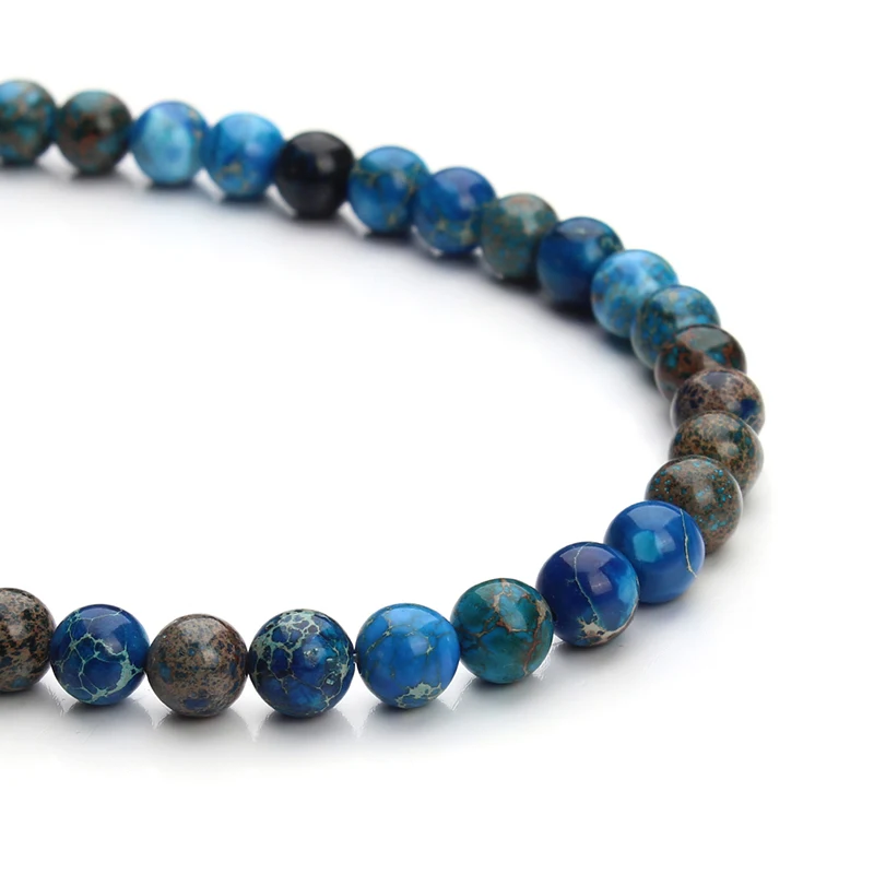 48 шт./нить бусины из натурального камня 8 мм|beads 8mm|spacer beadsbeads for necklaces |