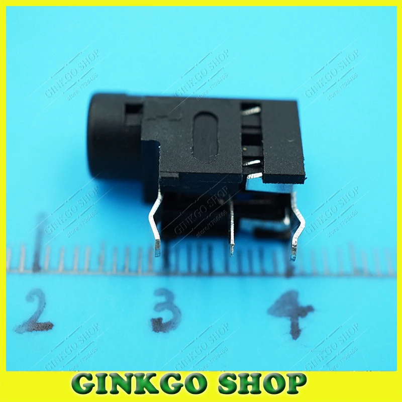 500pcs lot 3 5mm Audio Jack Headphone Jack 3 5 Audio Connector Copper Dual Track Head 3DIP Pins PJ 314A for Tablet PC MP3 MP4