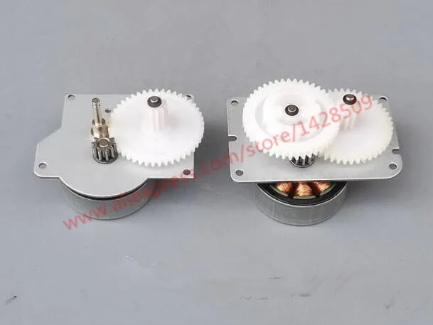 

2 pcs DC 12V mini DC motor reduction motor Brushless gear motor mini hand generator for charger DIY model