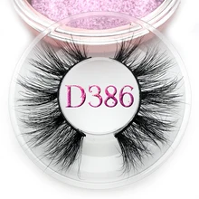 Mikiwi D386 ресницы 3D норковые ресницы натуральные ручные объемные мягкие ресницы длинные ресницы для наращивания настоящие норковые ресницы для макияжа