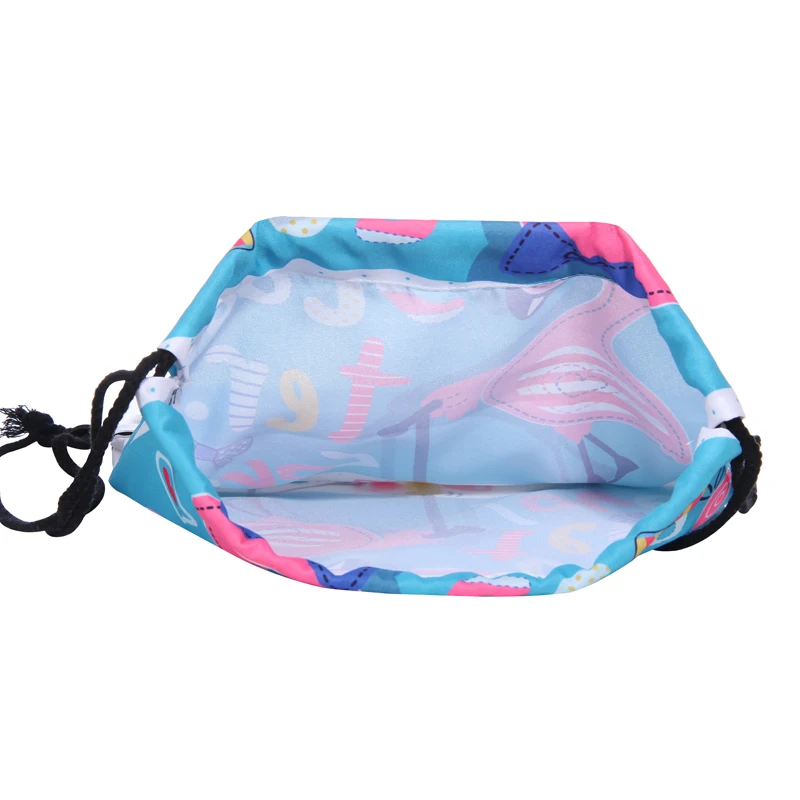 Jom Tokoy новые школьные рюкзаки для девочек с завязками 3D печать Фламинго узор женская сумка на шнурке