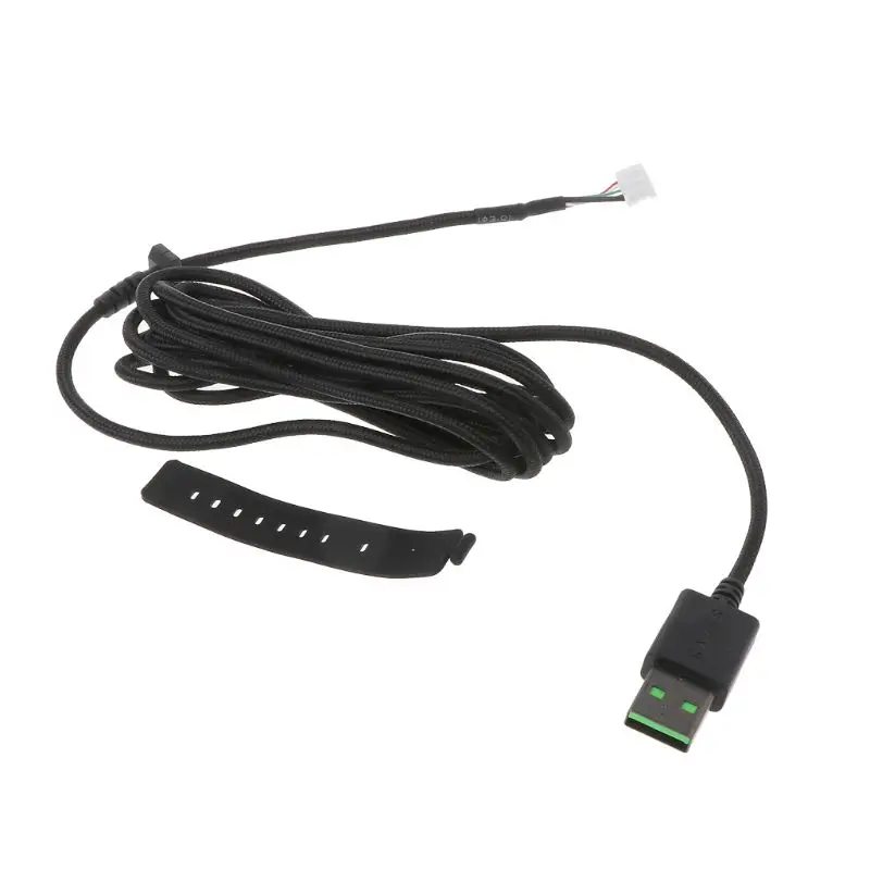 Плетеный кабель USB для мыши сменный провод для razer DeathAdder Elite проводной кабель для игровой мыши прочный нейлон