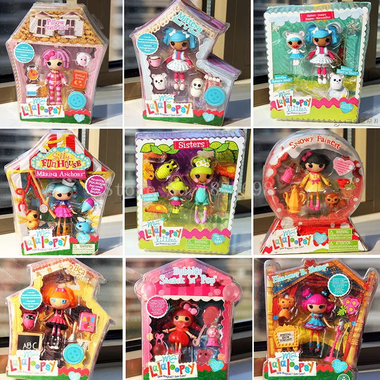 Новые игрушки Мини Lalaloopsy Кукла Коллекция модная фигурка игрушки куклы для детей девочки рождественские подарки