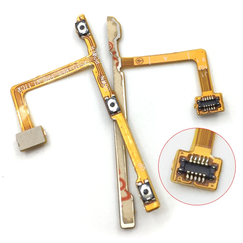 

New For zte blade a510 Volume Button Power Switch On Off Button Flex Cable Replacement