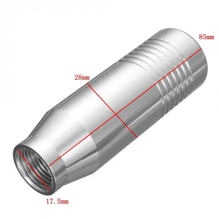 Горячая Универсальная автомобильная ручка из алюминиевого сплава с ручным рычагом переключения передач 85 мм JLD