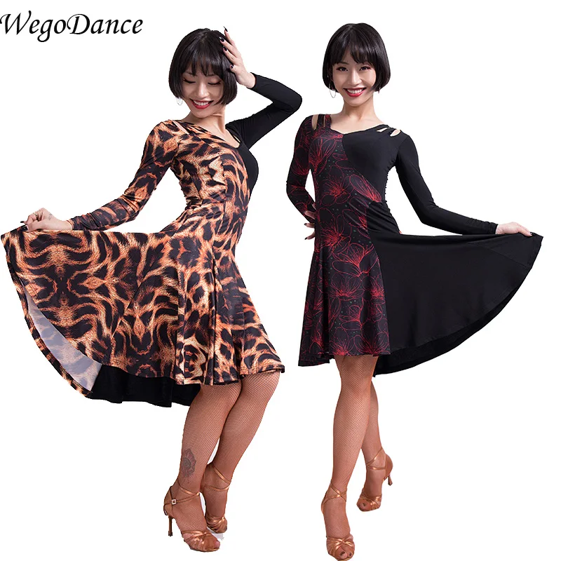 woman Latin dance costumes new professional artistic performance dress
