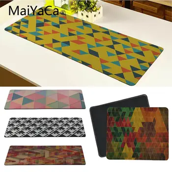

MaiYaCa Custom Skin Simple Geometric Patterns Large Mouse pad PC Computer mat Good quality Locking Edge large Game Mouse Pad