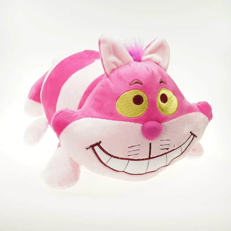 40 см розовый мультфильм животных мягкая игрушка Алиса в стране чудес Чеширский кот плюшевые Игрушечные лошадки для детей подарки на день