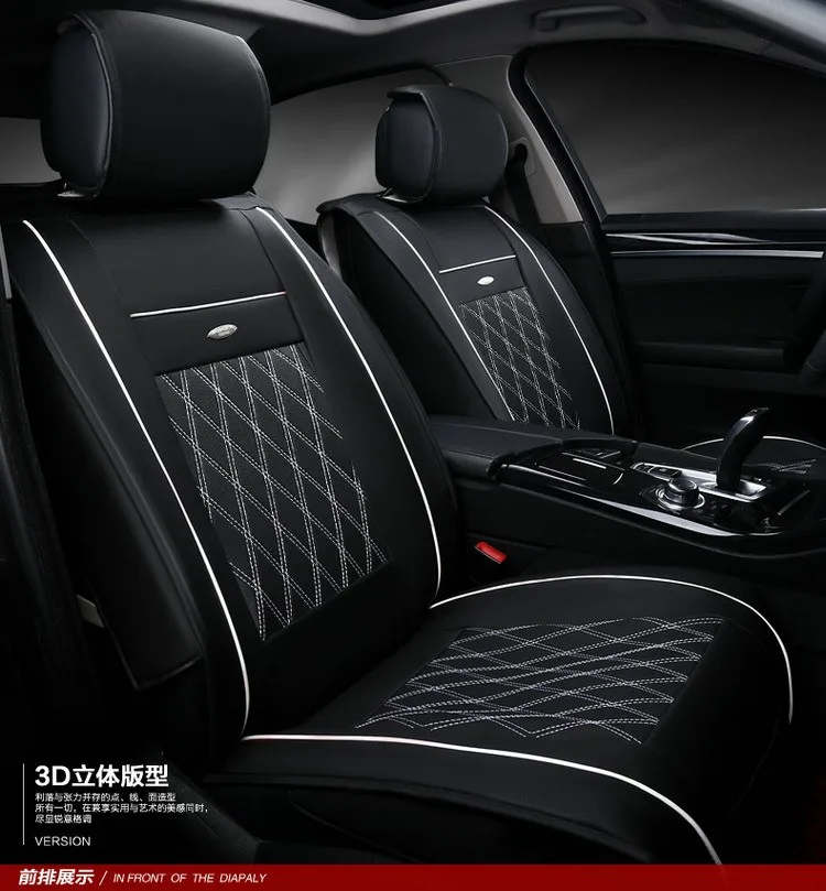 3D чехол для автомобильного сиденья спортивный стиль, старшая кожа, подушка для автомобиля для BMW Audi Q7 Q5 Honda Ford CRV все автомобили Седан