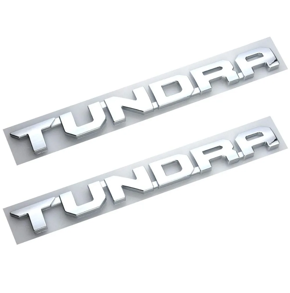 2x TRD Pro Left /& Right Side Front Door Badge Nameplate Emblem Decoration Black