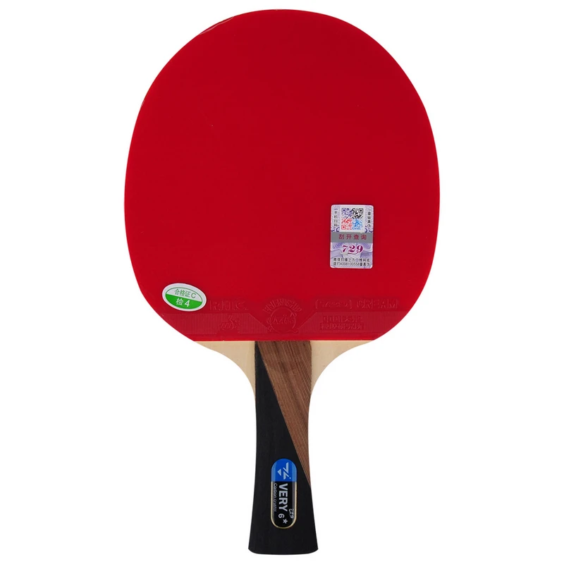 

Friendship 729 Very 6 Stars Table Tennis Racket Blade With Double Face Pimples-in Racket Rubber Original Ping Pong Bat With Bag