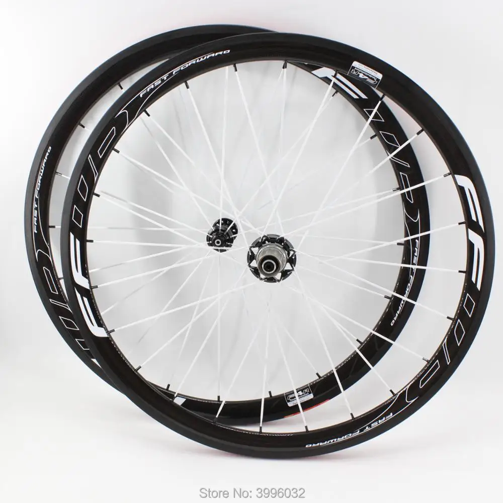 white bike rims