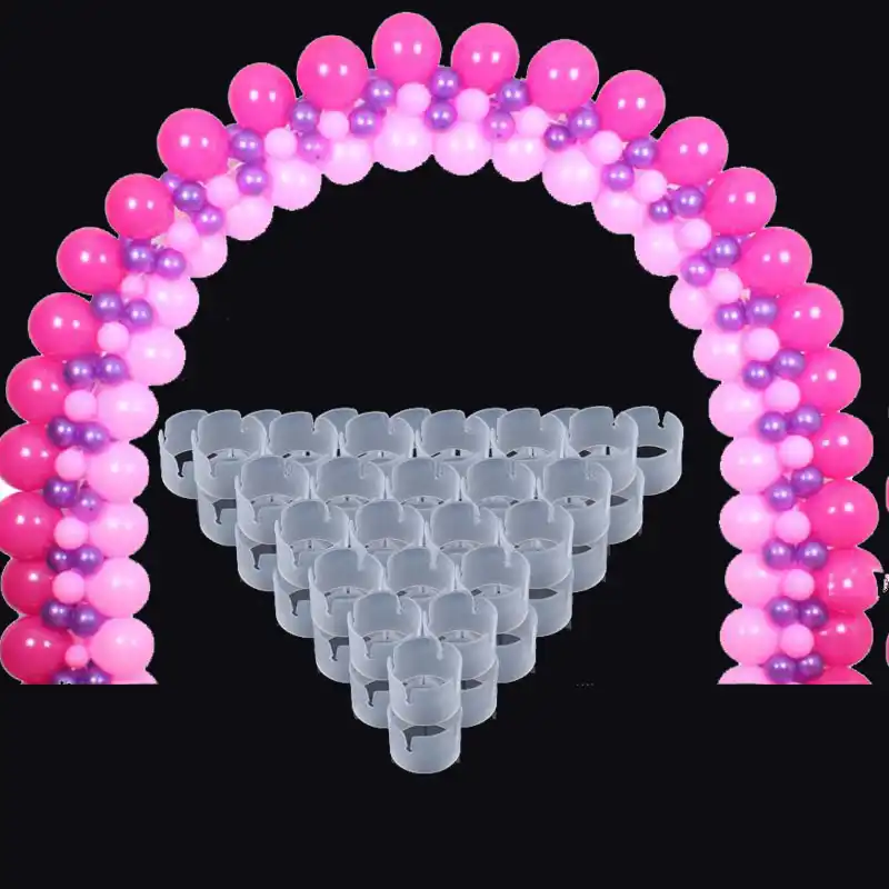 50 шт. Арка с воздушными шарами, удобная застежка-молния, разъемы для свадебной вечеринки, Декор