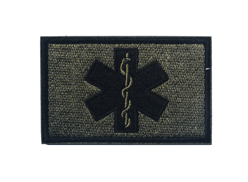 EMT звезда жизни/США флаг вышивка нашивка для поддержания боевого духа патчи фельдшер медик медицинская помощь крест эмблема значок