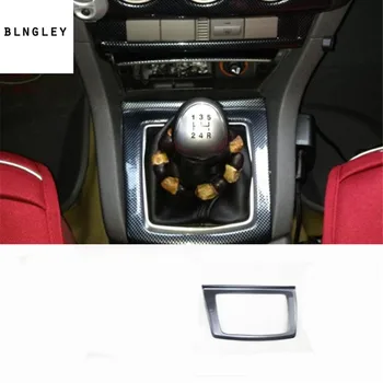 

1pc ABS carbon fiber grain gear manual transmission panel decoration cover for 2007-2011 FORD FOCUS 2 MK2