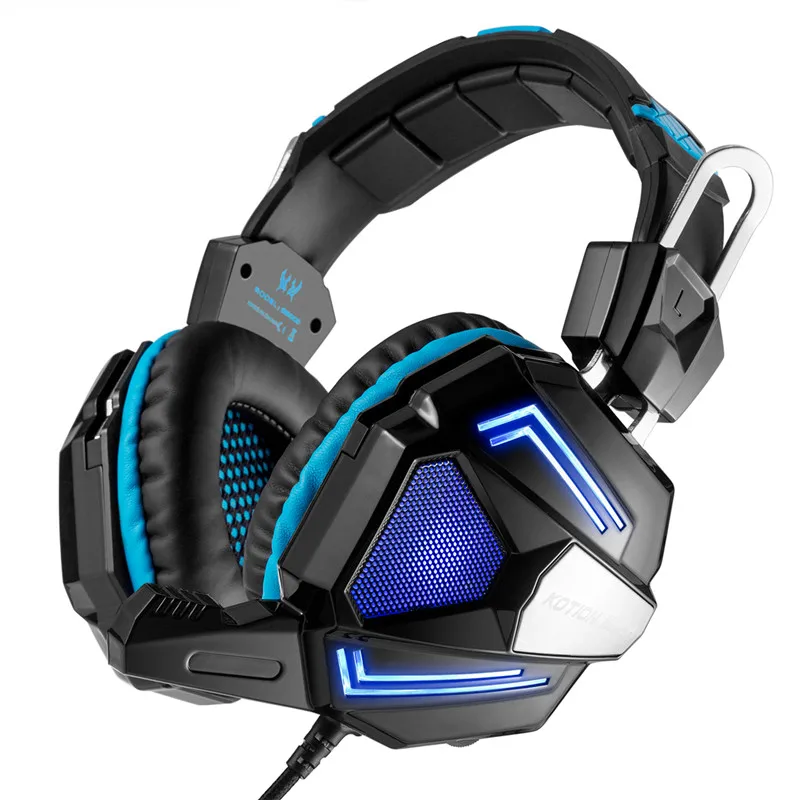 Игровые наушники для компьютера KOTION КАЖДЫЙ GS500 3.5 мм PS4 Gaming Headset Stereo Bass Наушников с микрофоном для компьютера xbox one ps4 playstation4 Портативных пк геймер