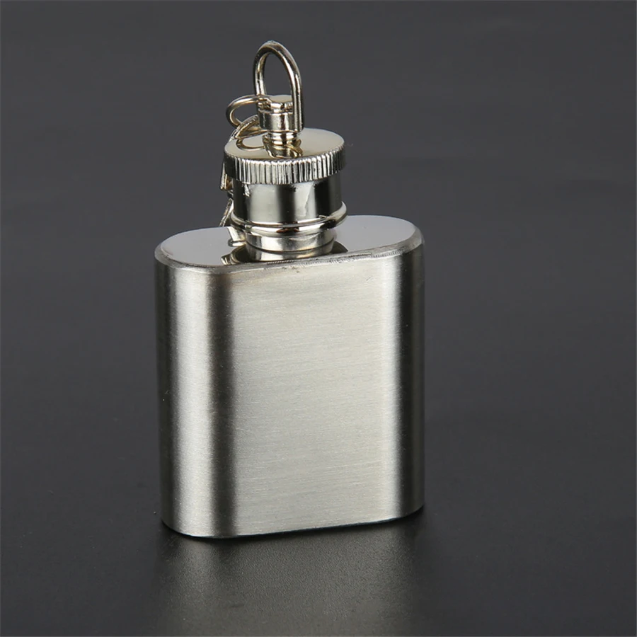 5  HIBOUR Mini Hip Flask Quality Stainless Steel Laser Welding 1 Ounce Flasks Outdoor Sports Portable for Whiskey Flasks