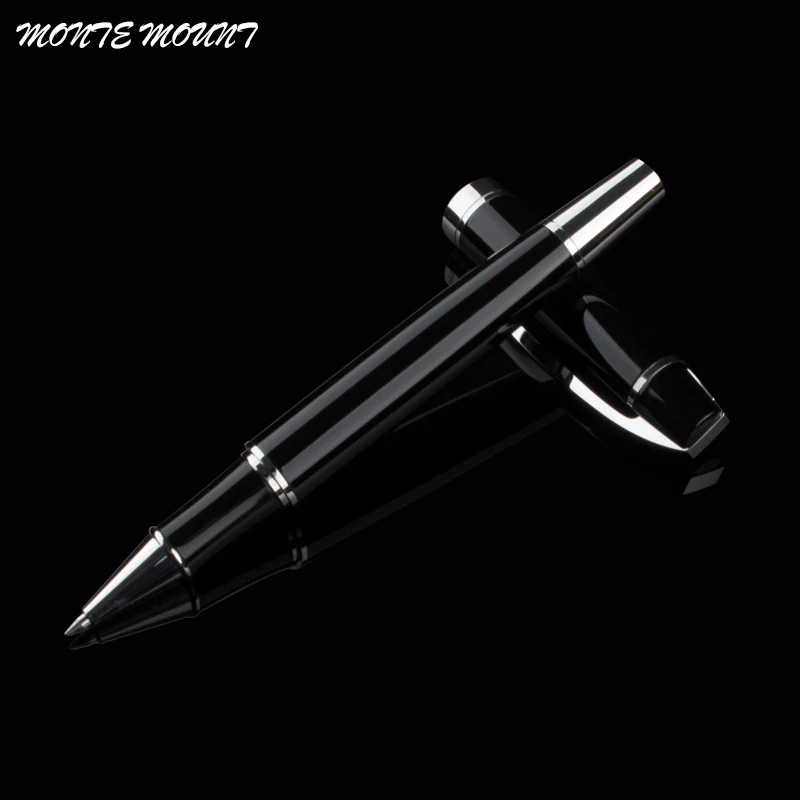 MONTE MOUNT high quality black roller ball Pen with school Office Stationery luxury birthday gift pens