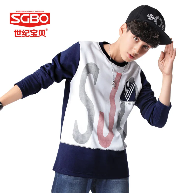 Moda marca del muchacho Casual T camisa de los niños