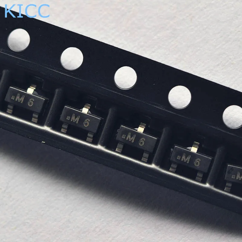 S9015 M6 SOT 23 0.1A/45V PNP Chip Transistors (50Pcs)transistor