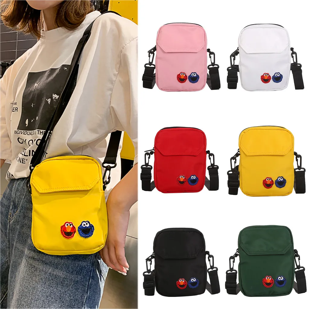 

Women Nylon Joker cute shoulder bag small square bag Small Flap Crossbody Bags Shoulder Bag Travel Handbag