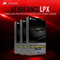 CORSAIR месть LPX 4 ГБ 8 ГБ оперативной памяти, 16 Гб встроенной памяти, DDR4 PC4 2400 МГц Рабочий стол Loptop Оперативная память ECC пожизненная гарантия