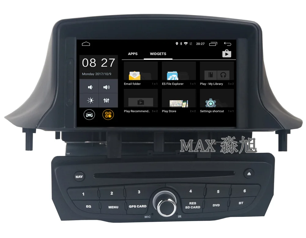 Perfect MAX 2G RAM gps navigation Car DVD Player for Renault Megane 3 Fluence 2009-2015 with Car Radio stereo BT swc map 4G WIFI 1