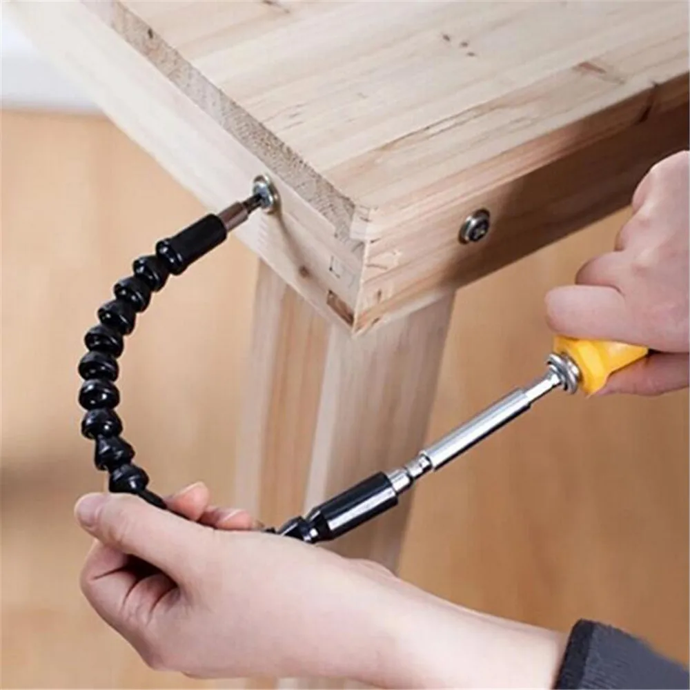 

Plastic Metal Soft Universal Flexible Shaft Electric Screwdriver Batch Of Head Hex Shank Extension Drill Bit Holder