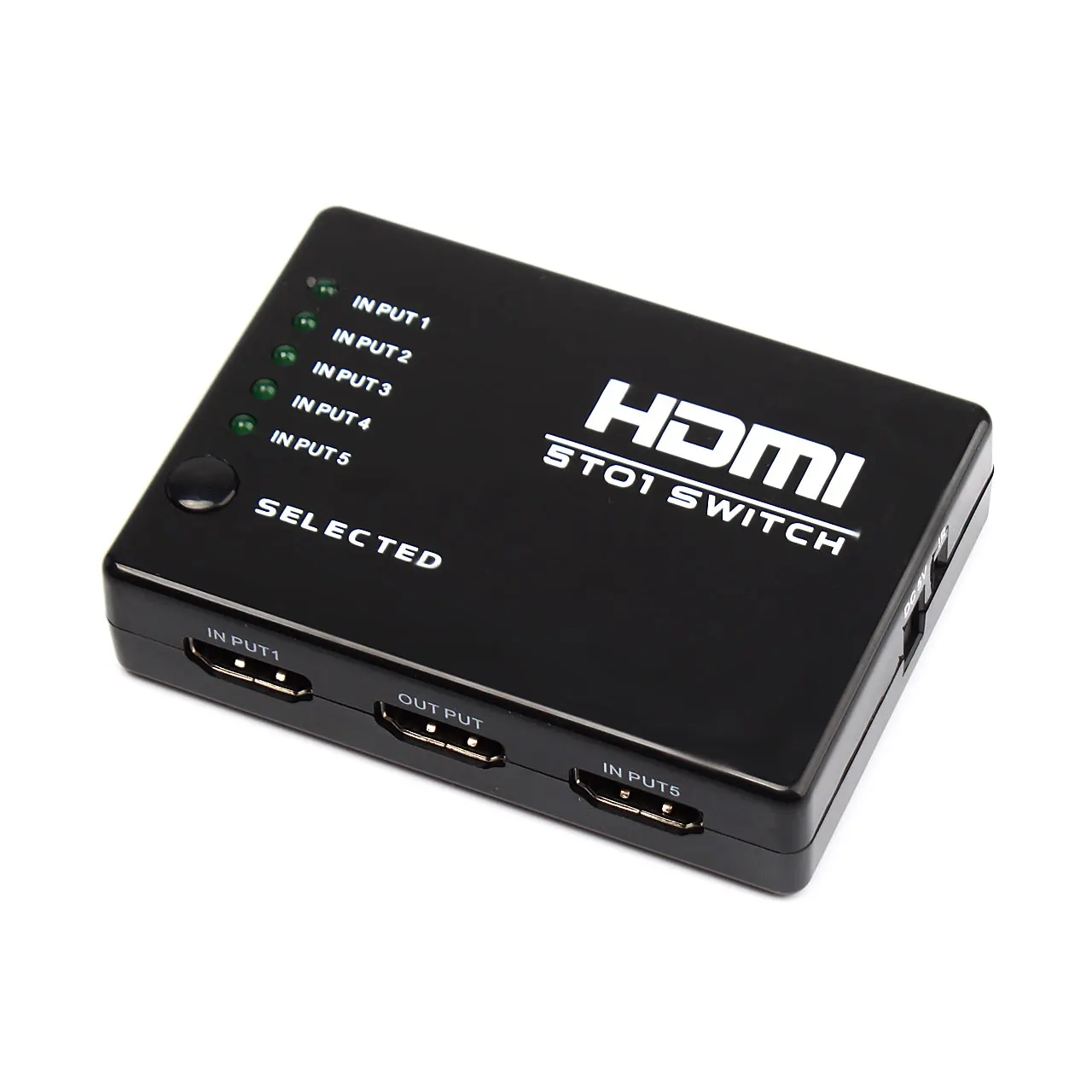 5 портов Full HD дистанционного 1080 P 3D HDMI Переключатель Селектор 5 в 1 разветвитель#76388