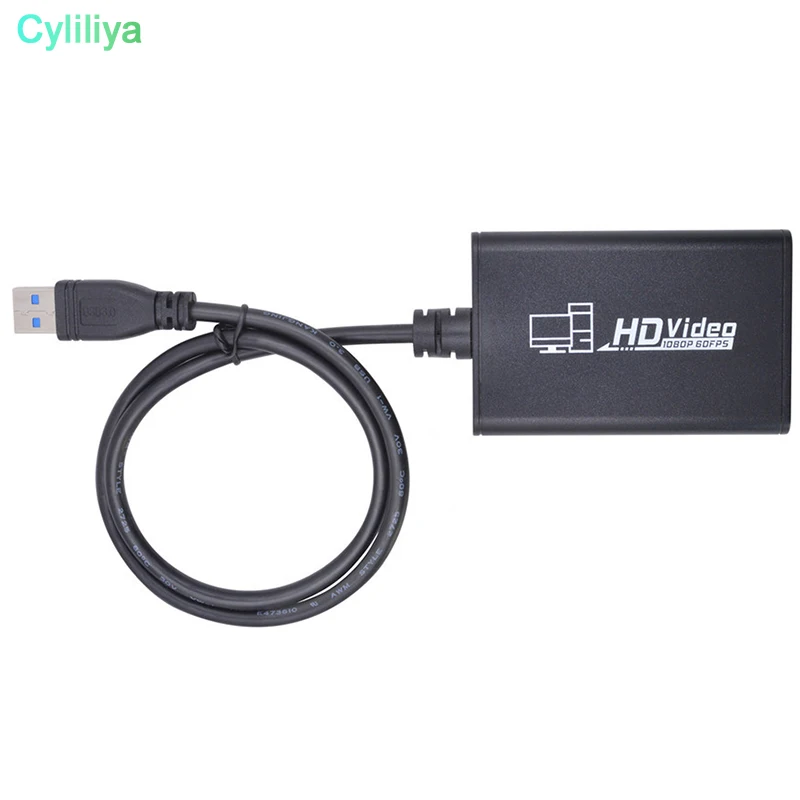 10 комплектов USB 3 0 1080P HD видеозахват видеокарты преобразователь HDMI выход прямая