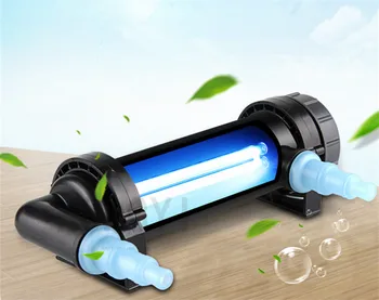 

JEBO 2pieces/lot UV water filter sterilizer lamp original accessory water inlet and outlet water cleaner for aquarium