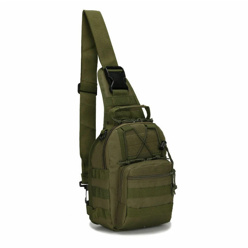 Carrier Chest Bag Shoulder Portable Holder 1pc 5L Outdoor Sports Military Climbing Hiking Daypack Sling