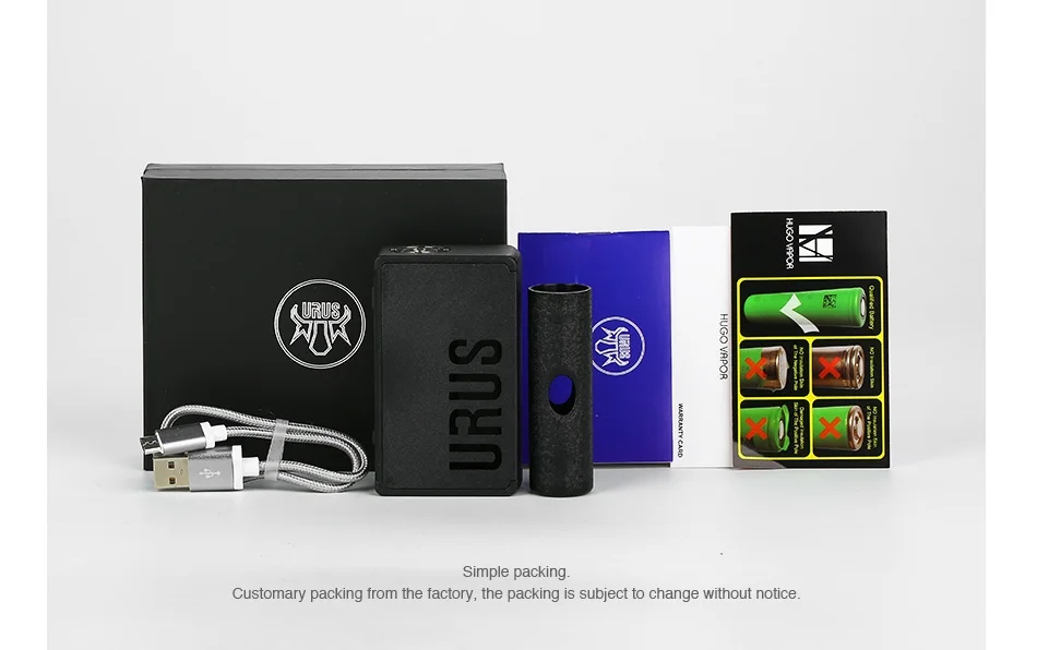 Hugo Vapor URUS 100W 20700 TC MOD